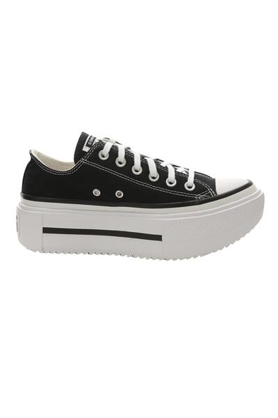 Converse A15490C-K Chuck Taylor All Star Lıft Double Stack Platform Kadın Spor Ayakkabı Siyah