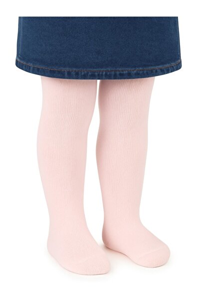 Civil Baby Plain 6-18 Month Baby Girl Pantyhose - Pink 12 Months
