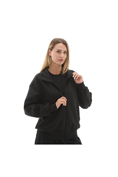 adidas JM1658-K W All Szn Sl Fz Kadın Ceket Siyah