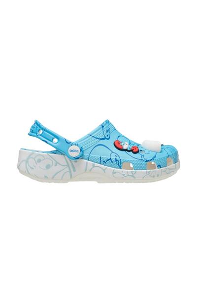 Crocs 210821-90H Smurfs Classic Clog K &amp;Ccedil;ocuk Terlik Mavi
