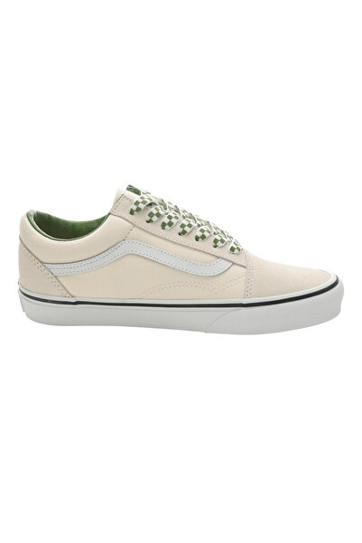 Vans Old Skool Kadın Yeşil/Beyaz Spor Ayakkabı