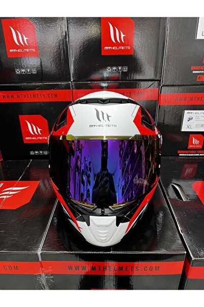 MT Helmets Thunder 4 Sv A0 kask (+1 şeffaf vizörlü)