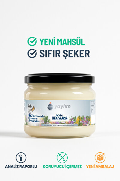 Yaylım Doğal Beyaz Bal 350g