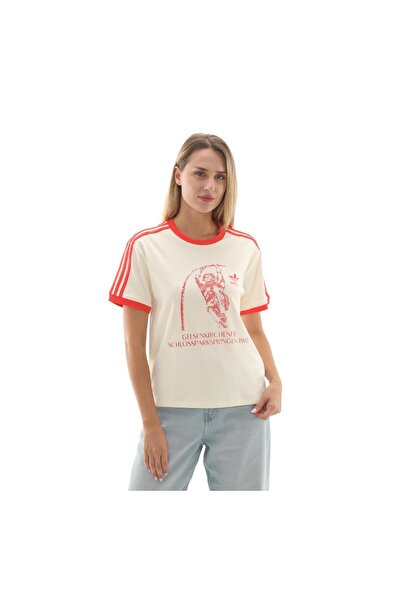 adidas JY2846-E 1983 Tricou pentru femei alb