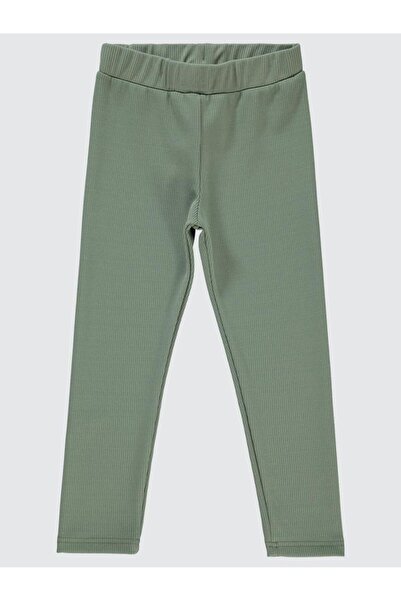 Civil Girls بنطلون ضيق عادي للأطفال من 6-9 سنوات - أخضر 8-9 سنوات