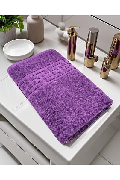 Kotonia Home Πετσέτα για το Σπίτι - Ελληνικό Σύνορο, 100% Βαμβάκι, 70x130 εκ.