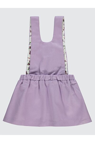 Civil Baby Cep Detaylı 6-18 Ay Elbise - Lila 9-12 Ay