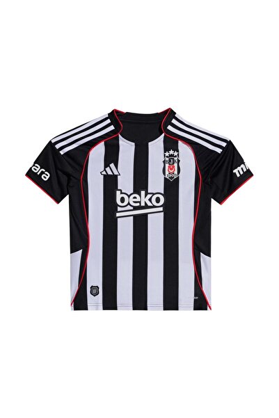 Beşiktaş JN9937-C adidas Bjk 25-26 Deplasman &amp;Ccedil;ocuk Forma Siyah