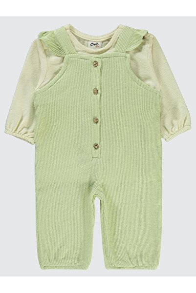 Civil Baby Shoulder Ruffle 6-18 Months Slopet - Green 12-18 Months