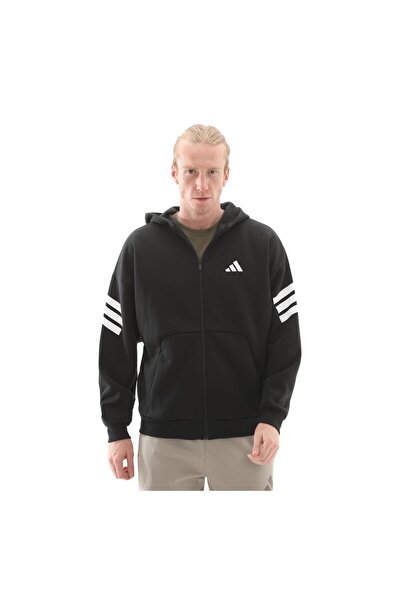 adidas Ανδρικό μαύρο μπουφάν Future Icons (JD4827)