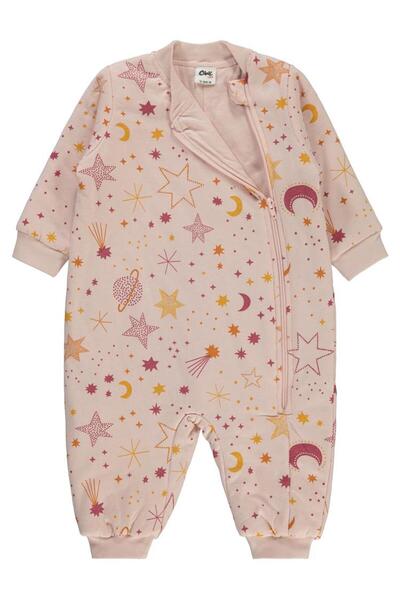Civil Baby Ay Yıldız Empirme 30 Gr Uyku Tulumu - Pudra12-18 Ay