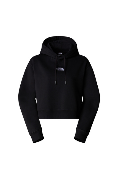 THE NORTH FACE F0A89EXJK31-R W سويت شيرت نسائي أساسي بغطاء للرأس باللون الأسود