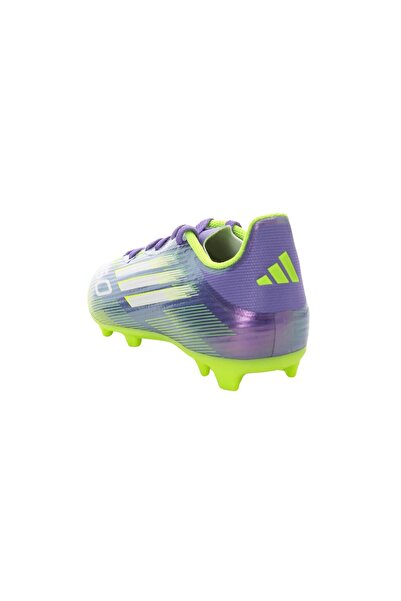 adidas F50 League Firm-Multi Ground Çocuk Mor Çim Saha Kramponu
