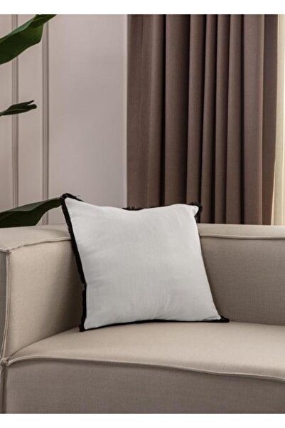 Markaev 2 Pcs Tassel Edge Tassel Detailed Case with Kirlen Basis