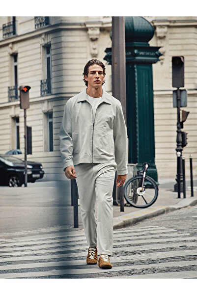 LC Waikiki Beige Slim Fit Men's Trousers