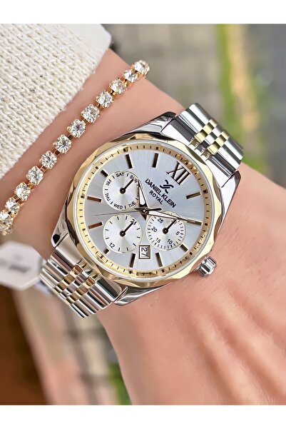 Daniel Klein New Season Women's Wristwatch with Stylish Design and Solid Jubilee Steel Band 2 Years Warranty