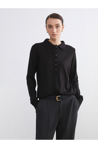 LC Waikiki Özmarka New Season Polo Neck Women's Knitwear Sweater