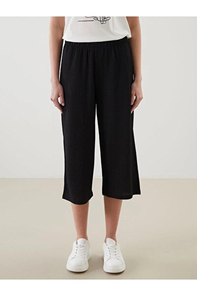 LC Waikiki Beli Lastikli Dokulu Kadın Kapri