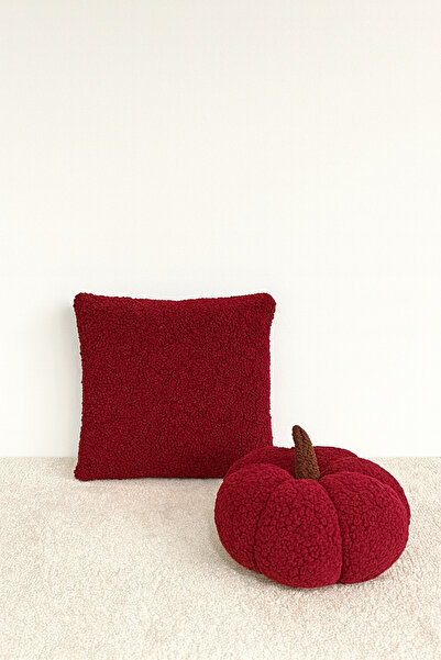 Madame Clean Home 100% Natural Teddy Decorative Pumpkin Cushion/Pillow