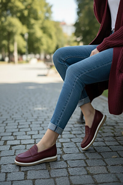 NOVELLAM SHOES Women's Marcella Casual Flat Loafer Shoes