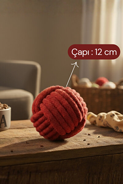 shop Monkey Fist Ball – Köpekler İçin Dayanıklı ve Eğlenceli Top Oyuncağı (LARGE)