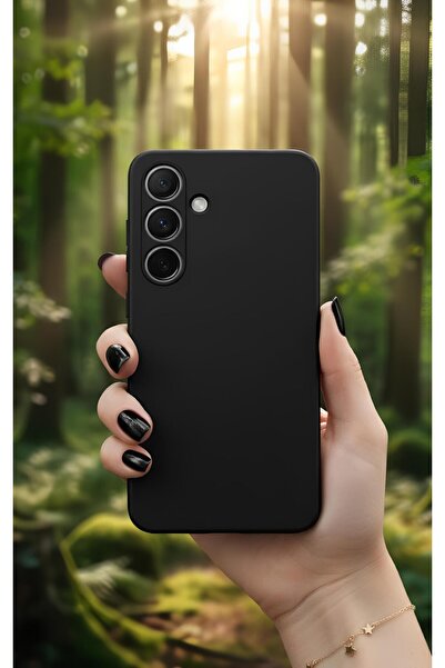 Hatreds Samsung Galaxy S24 Uyumlu İçi Kadife Kamera Korumalı Renkli Silikon K...