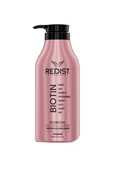 Redist Biotin Saç Bakım Şampuanı – Güçlü Ve Sağlıklı Saçlar Için Özel Formül - Vegan (500 ML)