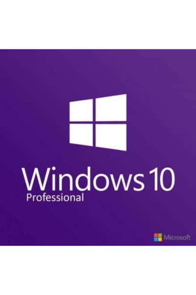 MICROSOFT Windows 10 Pro Türkçe 32&64 Bit Lisans Kalıcı Key
