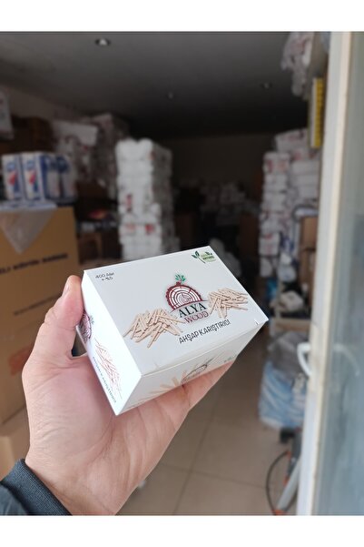 EKO Tahta Ahşap Karıştırıcı Çay,Kahve Kaşığı 400 Adet