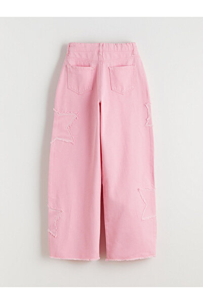 LC Waikiki Vizyon Yeni Sezon Wideleg Kız Çocuk Jean Pantolon