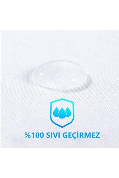 Alez Dünyası Omak Tek Kişilik Su Sıvı Geçirmez Yatak Alezi Fithed Yatağı Saran Tasarım 100x200 cm Alez