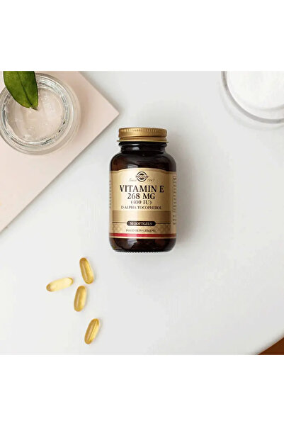 Solgar Vitamin E 400 IU 50 Softgel - (SKT: 10/2028)