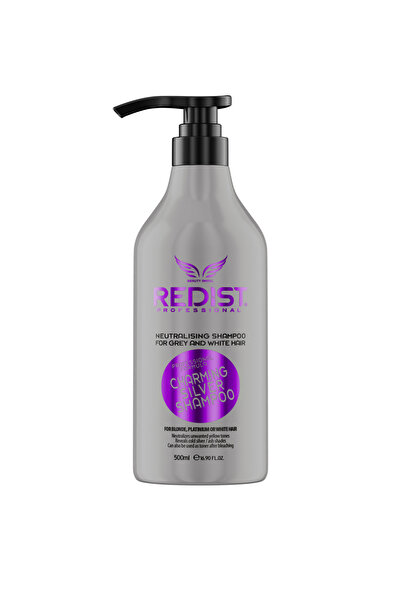 Redist Boyalı Röfleli Beyaz Ve Gri Saçlar Için Silver Şampuan 500 ml