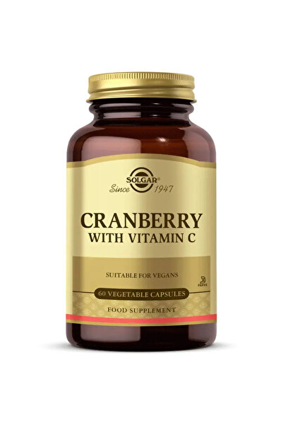Solgar Cranberry with Vitamin C 60 Capsule