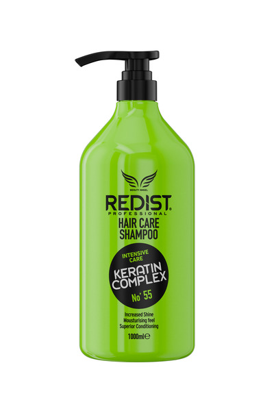 Redist Șampon cu Keratină – Îngrijire reparatorie pentru păr deteriorat – 1000 ml