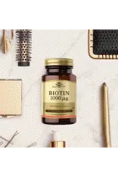 Solgar Biotin 1000 mcg 50 Kapsül -