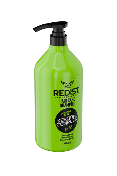 Redist Șampon cu Keratină – Îngrijire reparatorie pentru păr deteriorat – 1000 ml