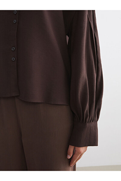 LC Waikiki Balloon Sleeve Gathered Women's Shirt Tunic