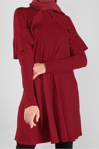 Alvina 41237 Model Flywheel Tunic - Collar Detail