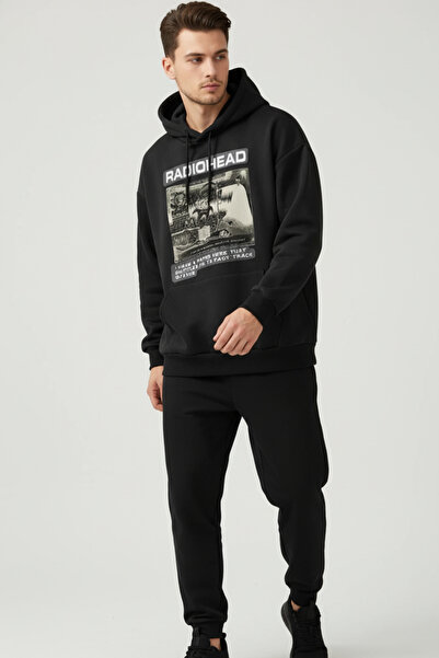 UNCİA OUTDOORS Radiohead Τυπωμένο Unisex Oversize Radiator