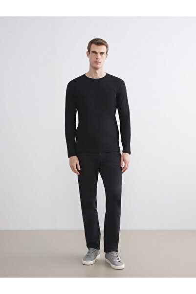 LC Waikiki Peak Yeni Sezon Bisiklet Yaka Erkek Sweatshirt