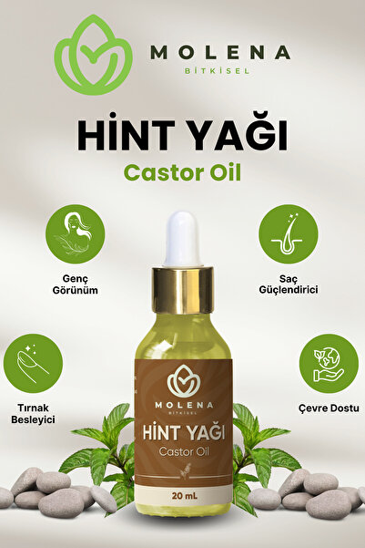 MOLENA BİTKİSEL Hint Yağı Bakım Seti - 2 x 20 ml - Genel Bakım Seti