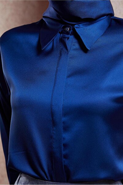 Alvina SATEN GÖMLEK BLUZ 44430