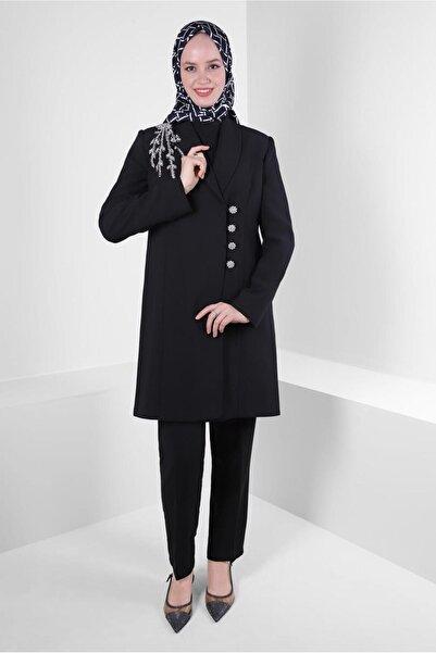 Alvina Stone Printed Pants Suit 30326