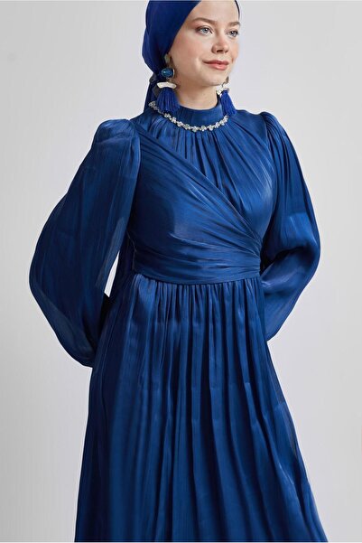 Alvina BAĞLAMA DETAYLI ABİYE ELBİSE 50505