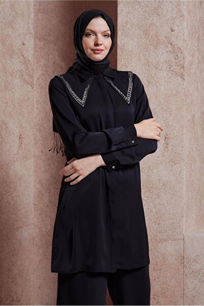 Alvina TAŞ BASKILI TUNİK 43920