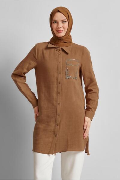 Alvina Cotton Muslin Shirt Tunic 44680