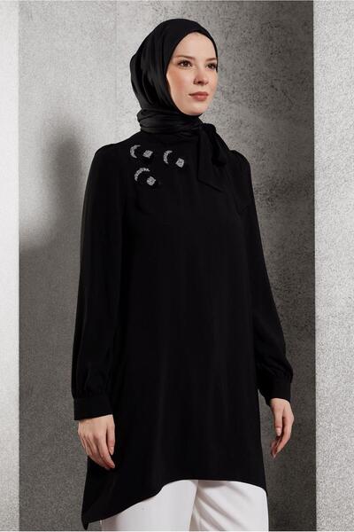 Alvina Collar Tied Tunic 45171