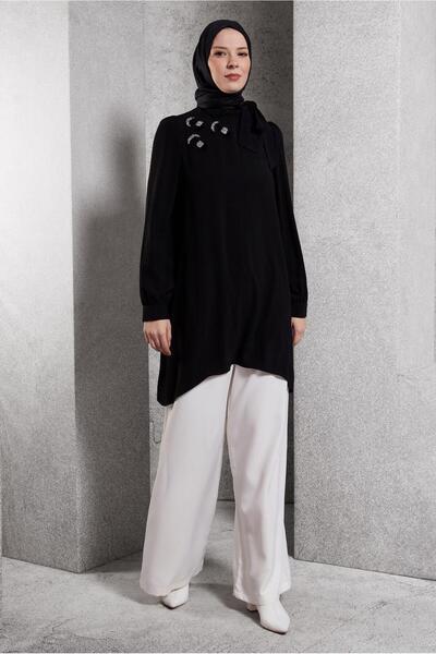 Alvina Collar Tied Tunic 45171