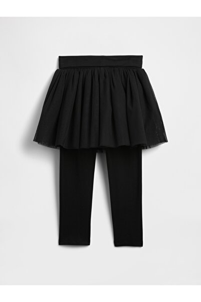 GAP Kız Bebek Siyah BabyGap Tül Etek Tayt